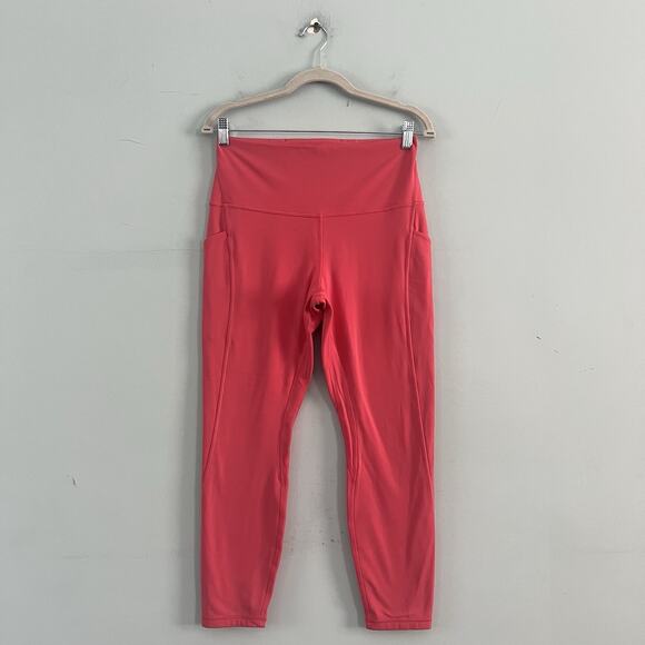 Lululemon Align High-Rise Pant with Pockets 25" Glaze Pink Leggings - Picture 3 of 6